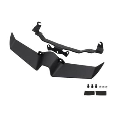 Imagem de Mqetly Aerofólio Dianteiro Esportivo para Motocicleta, Defletor de Vento, Painel de Carenagem Aerodinâmica para MT 10 MT 10 SP, Peças de Reposição Leves, Preto