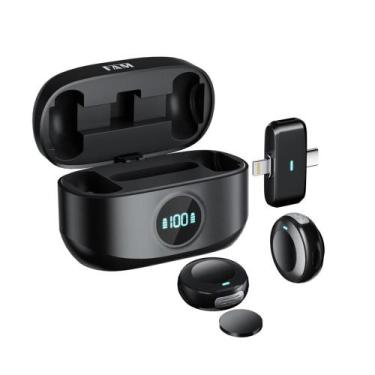 Imagem de Microfone Magnético Duplo Sem Fio Bell M2 FAM