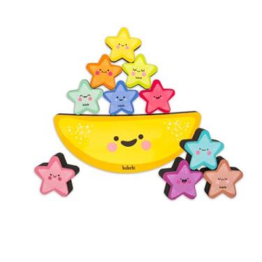 Imagem de Brinquedo Educativo Equilibrando Estrelinhas Concentração - Babebi