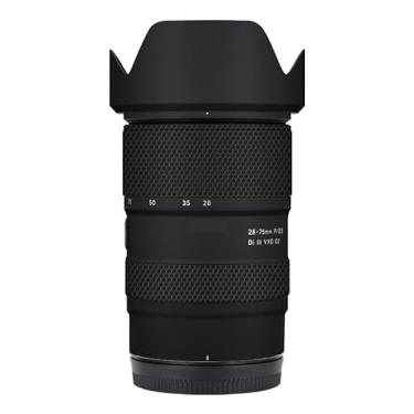 Imagem de Adesivo antiarranhões para lente de câmera para Tamron 28-75 mm F2.8 G2 adequado para Nikon Mount Coat Vinil Película Protetora Decalques 28-75 F 2,8 G 2 (Preto fosco)