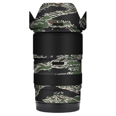 Imagem de Adesivo antiarranhões para lente de câmera para Tamron 28-75 mm F2.8 G2 adequado para Nikon Mount Coat Vinil Película Protetora Decalques 28-75 F 2,8 G 2(Camuflagem Listra Tiger)