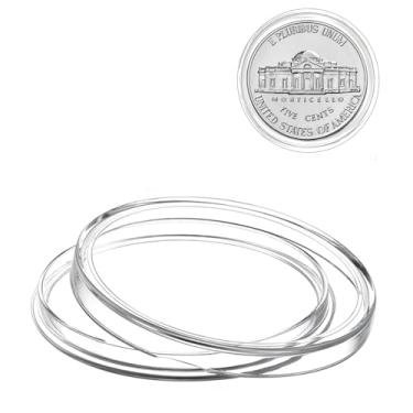 Imagem de MUDOR Porta-Moedas Para Níquel, Estojos De Armazenamento Colecionadores, Cápsulas Protetoras Plástico Coleção