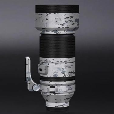 Imagem de Adesivo antiarranhões para lente de câmera para Tamron 150-500 mm F5-6.7 adequado para Sony Mount Coat Vinil Película Protetora Decalques 150-500 5-6,7 (Camuflagem de Neve)
