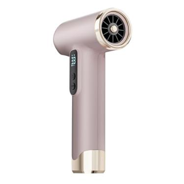 Imagem de Bewinner Viagem para Cabelos Sem Fio, 100000 Rpm de Alta Velocidade e Ultra Quiet 45dB, Secador de Cabelo Portátil Com Bico Magnético para o Salão de Viagem Em Casa, 8h de Comprimento de (Rosa)