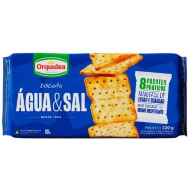 Imagem de Biscoito Água e Sal Orquídea 320g