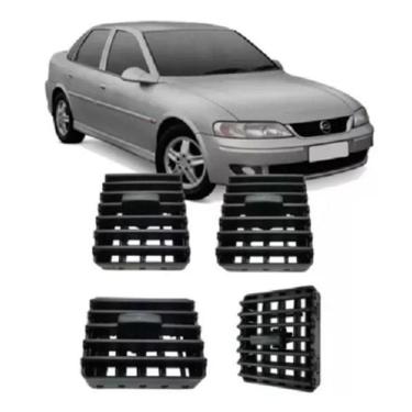 Imagem de Difusor Ar Kit 4 Vectra 1997 A 2005 Lateral Central Grafite