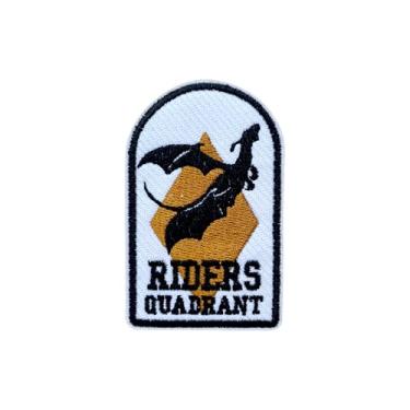 Imagem de OKOMCM Quadrante Fourth Wing Riders Quadrant 7.6 cm bordado a ferro, adesivos de costura DIY Bookish, remendos bordados de dragão para roupas, mochilas, chapéus, jeans, presente para leitores de