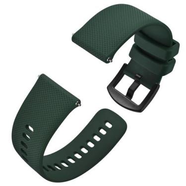 Imagem de Pulseira de relógio Anbeer Silicone 22 mm Quick Release para homens e 