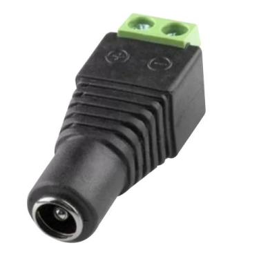 Imagem de Conector para Fita LED P4 Femea com Borne - LED e CFTV - Ledsafe