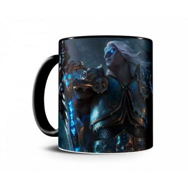 Imagem de Caneca World Of Warcraft Artha II Preta (ATG4457) - Geek Premiere