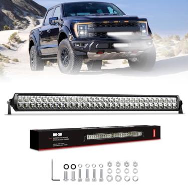 Imagem de 4WDKING Barra de luz LED 76.2 cm IP68 e IP69K barra de luz off-road impermeável com conector DT 180W holofote e spot combo feixe de luz de trabalho para caminhões, carros, quadriciclos, UTV e barco