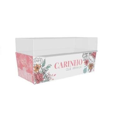 Imagem de Caixa Mini Bolo Forneavel Carinho Ideia - IDEIA EMBALAGENS