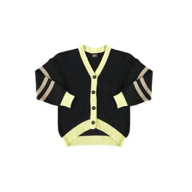 Imagem de Cardigan em Tricô Juvenil Gloss, 12