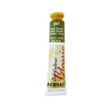 Imagem de Kit 6 Tintas A Óleo 365 Verde de Hooker 20Ml Acrilex