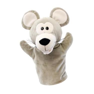 Imagem de Esquirla Luva de Luta de Gato com Fantoche de Mão para Camundongos, Brinquedo de Pelúcia para Teatro E Lembrancinhas de Festa