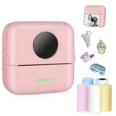 Imagem de Impressora Bluetooth ST-CARE Mini Pocket Thermal com 5 rolos