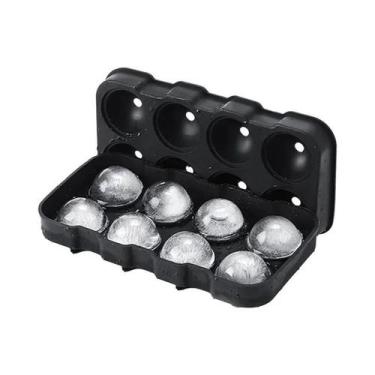 Imagem de Forma De Gelo Grande Reutilizável De Silicone Para Bolas De Gelo De Wh