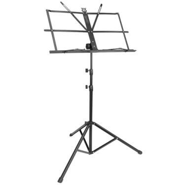 Imagem de ESTANTE PARA PARTITURA PORTÁTIL COM AJUSTE DE ALTURA - DOBRÁVEL COM BAG – TNE1954-1 - TONANTE