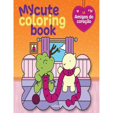 Imagem de My Cute Coloring Book - Amigos Do Coracao