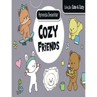 Imagem de Colecao Cute & Cozy - Cozy Friends - Cinza
