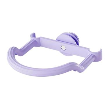 Imagem de predolo Suporte para gaiola de pássaros, poleiro para exercícios, canários, suprimentos para presentes, periquitos, acessórios leves para gaiolas, suporte, Roxo