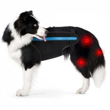 Imagem de Marnonsis Traje de proteção anti-lambe para recuperação de cães: colete cirúrgico macio e respirável e alternativo de cone, roupa confortável para cicatrização pós-cirurgia para proteção de feridas e