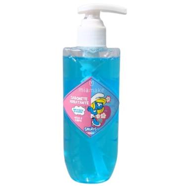 Imagem de MIAMAKE SMURFS SABONETE HIDR MAOS CORPO EXTRATO ALGODAO. 230ML