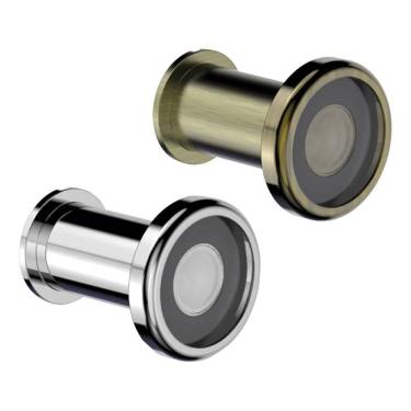 Imagem de 2X Olho Magico Para Porta De Madeira Cromado Ou Antique Bras