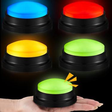 Imagem de Light up Buzzers Honoson graváveis para jogos de perguntas e respostas