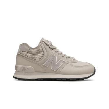 Imagem de New Balance Tênis infantil 574 V1 com cadarço, Bege, 35
