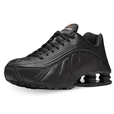 Imagem de Nike Tênis feminino Shox R4, Preto Preto Preto Max Laranja, 35 BR