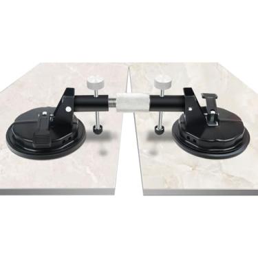 Imagem de Rrlihjgu De Chão - Ferramenta Resistente para Correção de Espaços entre Lajes | Ferramenta de Fixação para Mármore Porcelanato Vidro Cerâmica,para Bancadas e Pisos