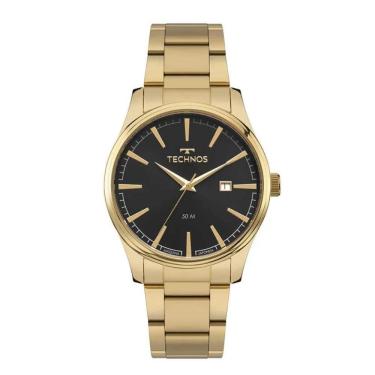 Imagem de Relógio Masculino Technos Steel Analógico 2115Tzh/1P Dourado