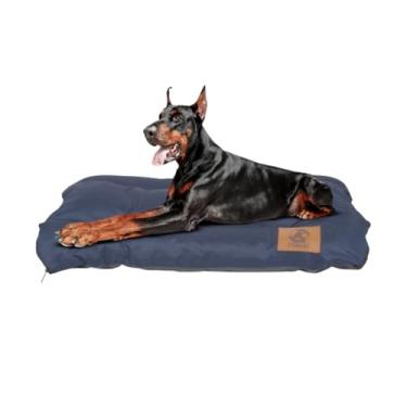 Imagem de Cama Cachorros Golden Retriever Pet Tamanho Gg 90Cm x 60Cm - Para Pets Grandes! (Azul)