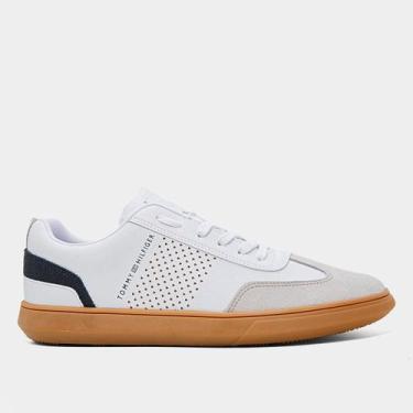Imagem de Tênis Tommy Hilfiger Daniel 23 Masculino, Branco, 39