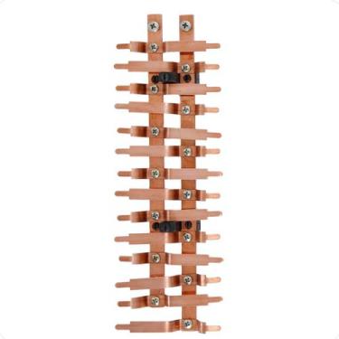 Imagem de Barramento Central Bifásico Padrão Cemar 100A para 28 Circuitos - Zath