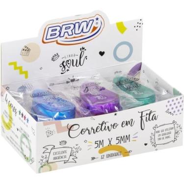 Imagem de Corretivo Em Fita Soul 5Mmx5M 4Cores  S  Brw Dp.C/12