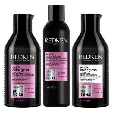 Imagem de Conjunto de tratamento de shampoo e condicionador Redken Acidic Color 