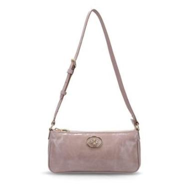 Imagem de Bolsa Baguete Pequena Venus Prata - 2000488-Feminino