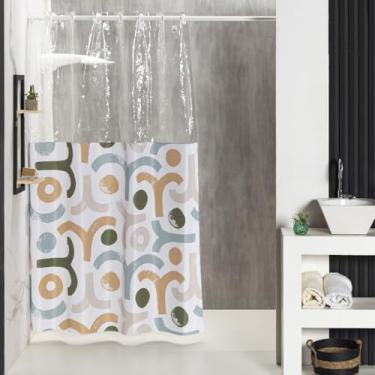 Imagem de Cortina de PVC para Box Banheiro - Kit Completo c/Ilhos e (NICE)