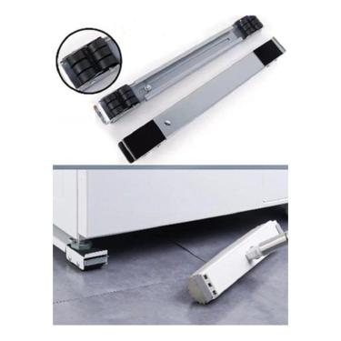 Imagem de Suporte Rodinhas Ajustável - Geladeira/Fogão/Máq. Lavar