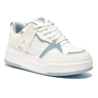 Imagem de Tênis Casual Azul Feminino Via Marte, Azul, 38