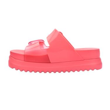 Imagem de Sandálias plataforma confortáveis da Melissa, rosa, 37