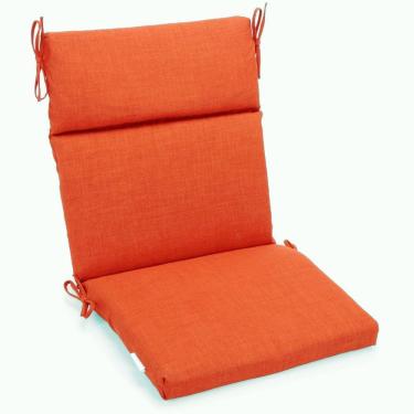Imagem de Almofada de cadeira Blazing Needles Indoor/Outdoor Tangerine 18x38cm