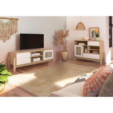 Imagem de Conjunto Sala de Estar: Buffet Nature + Rack Nature