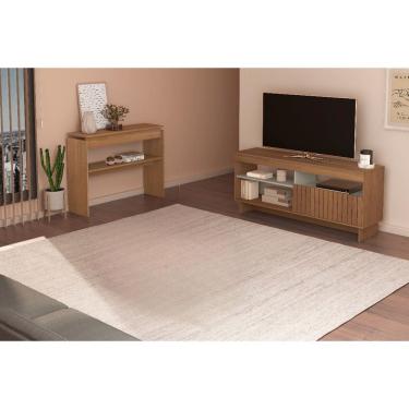 Imagem de Conjunto Sala de Estar: Rack City 4719 + Aparador Creta 4707