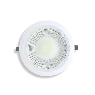 Imagem de Kit 2 Luminária Cob De Embutir Spot Led Redonda 35W - Kh7