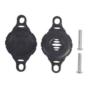 Imagem de Vaveren Suporte para bicicleta para rastreador GPS Air Tag, estojo de proteção antirroubo para suporte de garrafa de água.