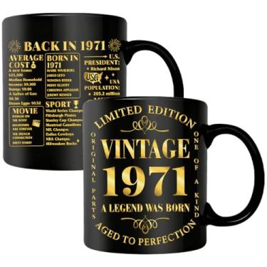 Imagem de NGLIV Presentes de aniversário de 55 anos para homens e mulheres, presentes de aniversário de 55 anos para mulheres e homens, presente de trinta anos para 1971, presente para sua mãe, pai, irmã