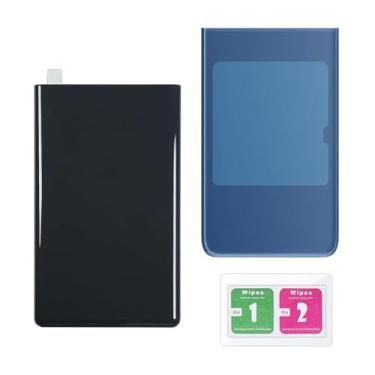 Imagem de Substituição da tampa inferior do painel de vidro traseiro para Google Pixel 6 Pro (preto tempestuoso)